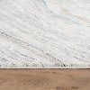World Rug Gallery Marble Swirl Distressed Area Rug - Low-Pile Rug for Living Room, Bedroom, or Play Area - Easy to Clean, Kid & Pet Friendly, Durable - 3 of 4