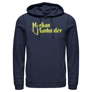 Men's Justice League Martain Manhunter Pull Over Hoodie - 1 of 3