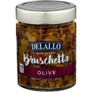 Delallo Bruschetta Olive - Case of 6 - 7.05 oz - 1 of 1