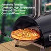 CAVINAS Propane Grill Foldable Side Table Outdoor Griddle Small Gas Grill for Outdoor Camping - 2 of 4