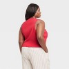 Women's Ribbed Button-Down Vest - A New Day™ - 2 of 3