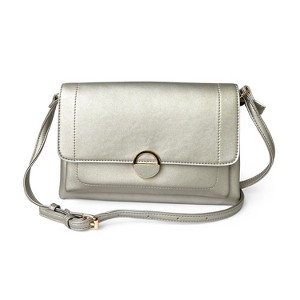 NICCI Crossbody with Round Ornament Silver  One Size - 1 of 4