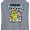 Women's - Rugrats - Reptar Wretch Graphic Racerback Tank - 2 of 4