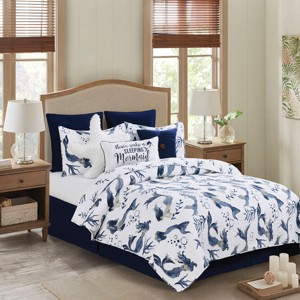 C&F Home Sister Sirens Mermaid Cotton Quilt Set  - Reversible and Machine Washable - 1 of 4