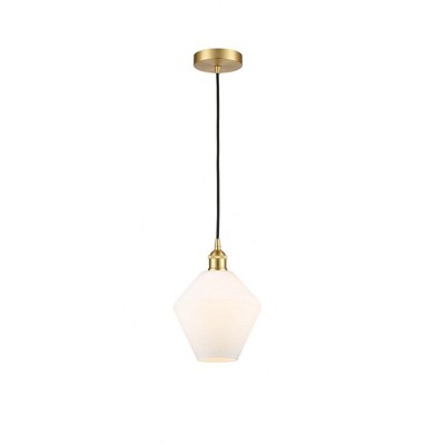 Cindyrella - 1 Light Mini Pendant In Industrial Style-11.25 Inches Tall and 8 Inches Wide