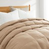 Peace Nest Luxurious Hotel Feather and Down Fiber Comforter, All Season Duvet Insert, Medium Warmth Fluffy and Cozy Comforter - 2 of 4