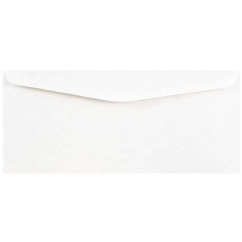 JAM Paper 50pk #10 Business Envelopes - 4 1/8 x 9 1/2 - White, 1 of 4