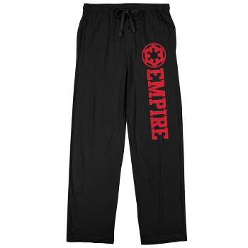 Star Wars Empire Logo Men's Black Sleep Pajama Pants