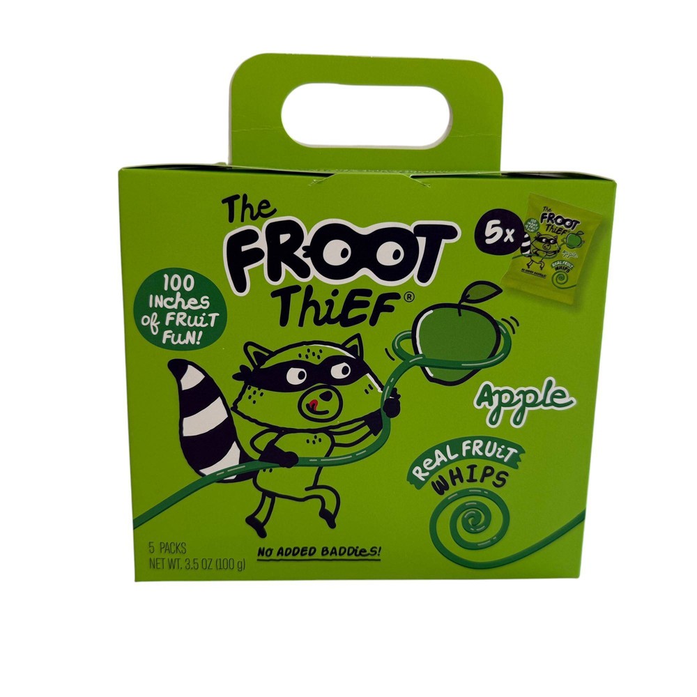 The Froot Thief Apple Fruit Whips Multipack 3.5oz/5ct