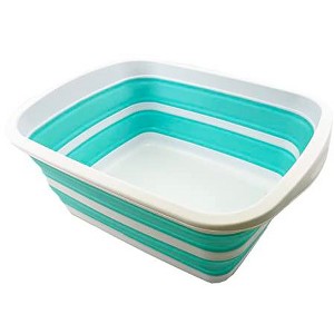 SAMMART 10L (2.6 Gallon) Collapsible Tub-Foldable Dish Tub - 1 of 4