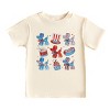 The Juniper Shop Patriotic Balloon Animal Chart Toddler Short Sleeve Tee - 2 of 4