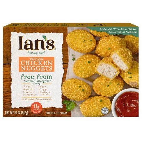 Ian's Gluten Free Frozen Chicken Nuggets Family Pack- 20oz - image 1 of 4