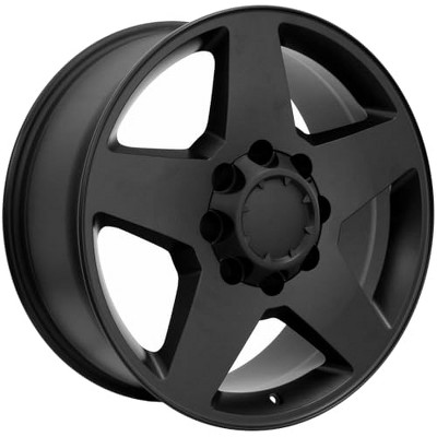 OE Wheels LLC CV91B-20085-8180-44B1 Satin Black Wheel Painted (20 x 8.5 inches /8 x 180 mm, 44 mm Offset)
