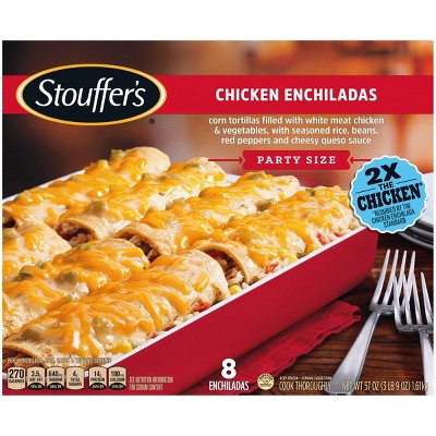 Stouffer's Frozen Chicken Enchiladas Party Size - 57oz - 8ct