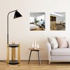 DOMETOUR Luxury Shelves Floor Lamp for Living Room, Matte Gold/Black, Metal Lampshade, Tall Industrial Design, Bedroom/Office (E26 Bulb Not Included) - 3 of 4