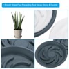 Unique Bargains Indoor Gardening Wear-resistant Plant Saucer 2 Pcs - 4 of 4
