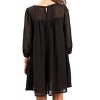 Women's Lattice Baby Doll Dress - KORI - 2 of 3