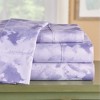 Collections Etc Bed Tite Watercolor Non-slip Microfiber Sheet Set - 3 of 4