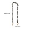 Unique Bargains Trendy Handbag Strap Black White 1 Pc - 2 of 4