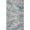 Unique Loom Oasis Collection Area Rug - Water - 2 of 4