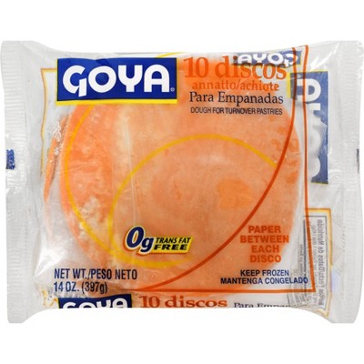 Goya Discos Frozen Pastry Dough - 14oz