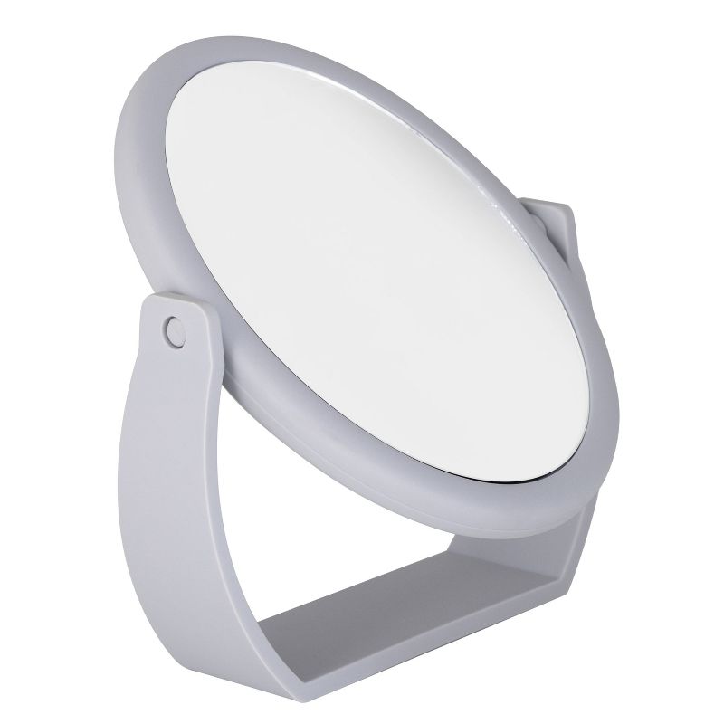 8" Vanity Rubberized 1X-10X Magnification Mirror - Home Details, 5 of 9