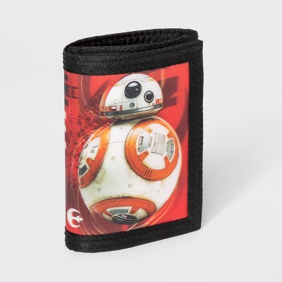 Boys Star Wars Bb 8 Tri Fold Wallet Black Target Inventory Checker Brickseek