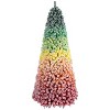 HomeRoots 7.5' Frosted Rainbow Full Fir Christmas Tree - 4 of 4