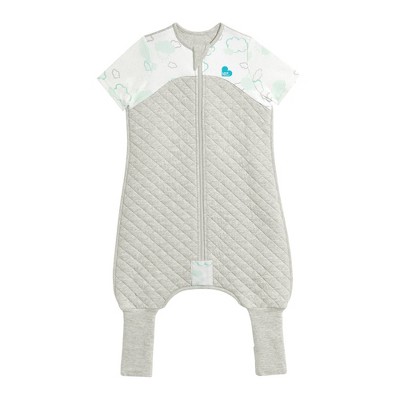 Love To Dream Sleep Suit 1.0 TOG Adaptive Wearable Blanket - White Clouds - 12-24 Months