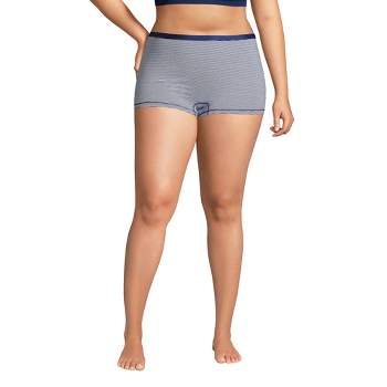 Lands' End Women's Seamless Mid Rise High Cut Brief Underwear - 3 Pack :  Target