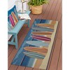 Liora Manne Marina Coastal Indoor/Outdoor Pillow.. - 2 of 4