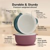 2-Pack Prep Baby Bowls with Suctions & Lids, Silicone Bowls for Baby Boy, Girl, Toddler Suction Bowl, Kids Bowl BPA-Free - 2 of 4