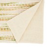 Saro Lifestyle Contemporary Stripe Woven Table Runner, 16"x72", Green - 2 of 3