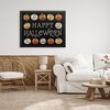 Stupell Industries Happy Halloween Jack-o-Lanterns Canvas Art - 3 of 4