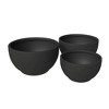LeisureMod Grove 3-Piece Fiberstone and Clay Planter Set Round Plant Pot with Drainage Holes for Indoor and Outdoor Home - 4 of 4