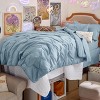 Bedsure Comforter Set – Solid Diamond Pintuck Design Bedding, Elegant and Soft Bed in a Bag for All Seasons - 2 of 4