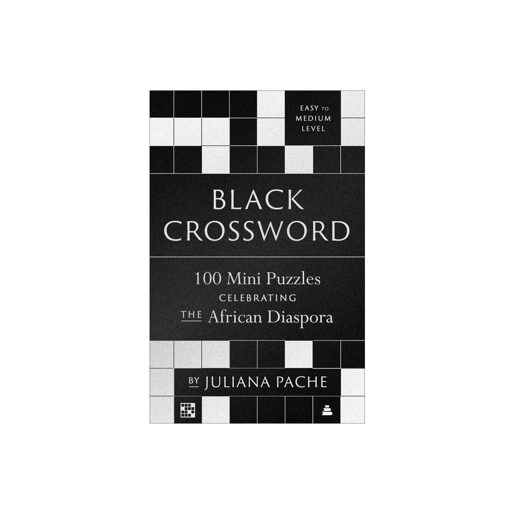 Black Crossword - by Juliana Pache (Paperback)