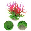 Unique Bargains Colorful Coral Reef Decor Mini Faux Coral Decor for Aquarium Decorations 6.5"x5.83" 1 Pcs - 3 of 4