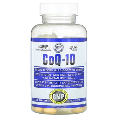 Hi Tech Pharmaceuticals CoQ-10, 100 mg, 120 Tablets