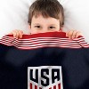 Sleep Squad US Women's Soccer Alex Morgan 60 x 80 Raschel Plush Blanket - 3 of 4