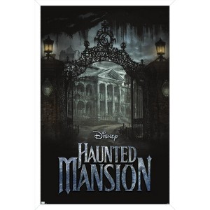 Trends International Disney Haunted Mansion - Mansion Framed Wall Poster Prints - 1 of 4