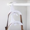 Smart Design Closet Hangbag Hangers - Set of 6 - White - 4 of 4