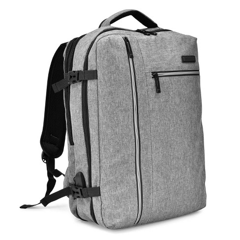 Travel Select Grayville 16.5 Multifunctional Tech Laptop Backpack With Expansion Gray Target