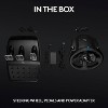 Logitech G923 Racing Wheel and Pedals, TRUEFORCE Feedback, Responsive Driving, Dual Clutch Launch, Leather Wheel Cover, for PS4/5, PC, Mac - Black - 4 of 4