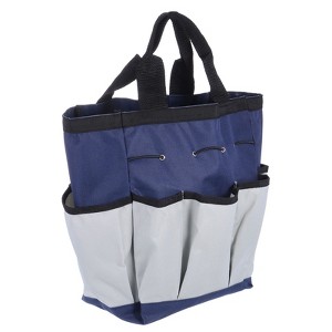 Unique Bargains 600D Oxford Waterproof Garden Tool Organizer Storage Carrier Bag 9.5" x 5.9" x 11.8" - 1 of 4