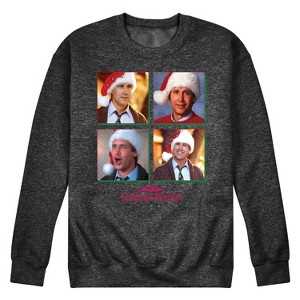 Men's - National Lampoon - Christmas Vacation Clark Graphic Fleece Sweatshirt - 1 of 4