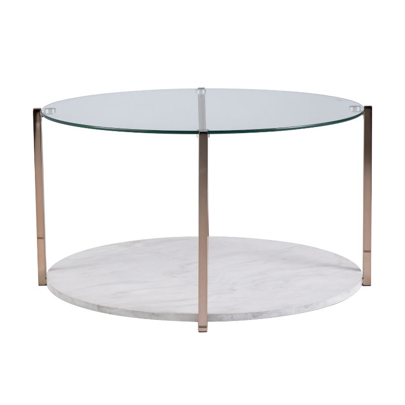 Agnes Cocktail Table Warm Gold - Aiden Lane, 3 of 8