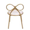 Commercial Seating Products,Set Of 1 Metal Kids Bow Chair With Vinyl Seat Cushion - 2 of 2