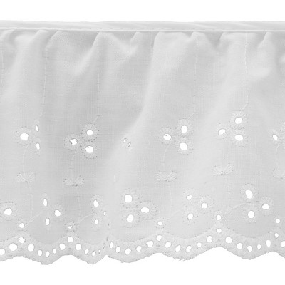 Simplicity Teardrop Eyelet 5-3/4"X10yd-White