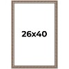 PosterPalooza | Ornate Gold Picture Frame - UV Acrylic, Foam Board Backing, Hanging Hardware - 2 of 4